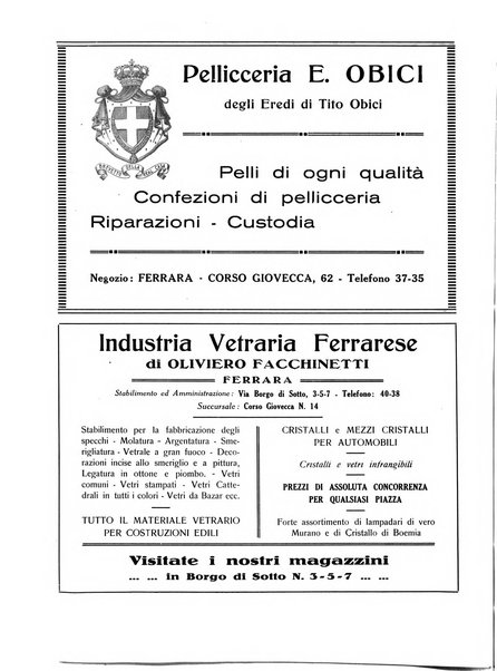 Rivista di Ferrara pubblicazione mensile a cura del Comune di Ferrara diretta da Nello Quilici