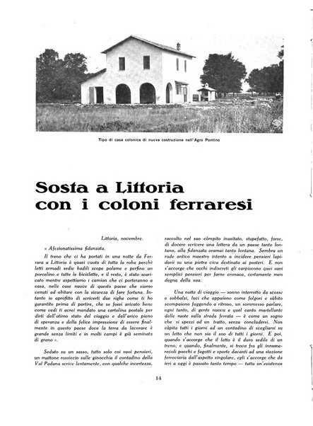 Rivista di Ferrara pubblicazione mensile a cura del Comune di Ferrara diretta da Nello Quilici