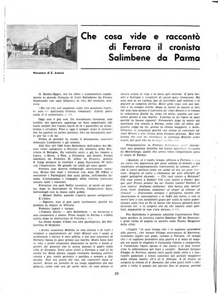 Rivista di Ferrara pubblicazione mensile a cura del Comune di Ferrara diretta da Nello Quilici