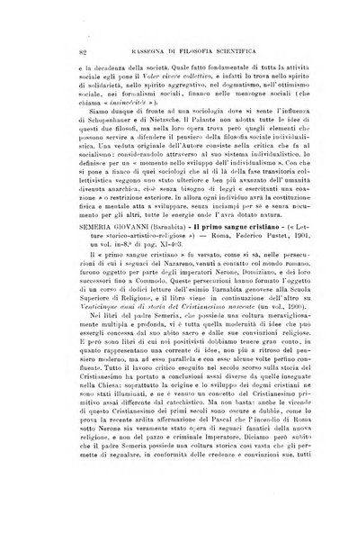 Rivista di filosofia e scienze affini periodico mensile