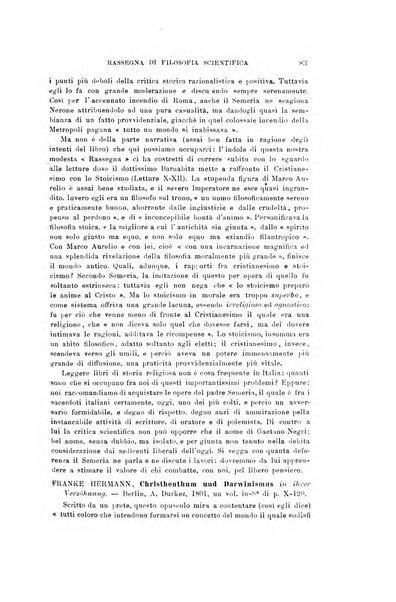 Rivista di filosofia e scienze affini periodico mensile