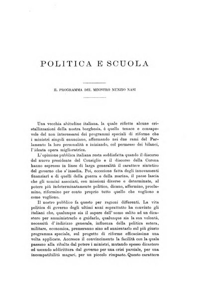 Rivista di filosofia e scienze affini periodico mensile