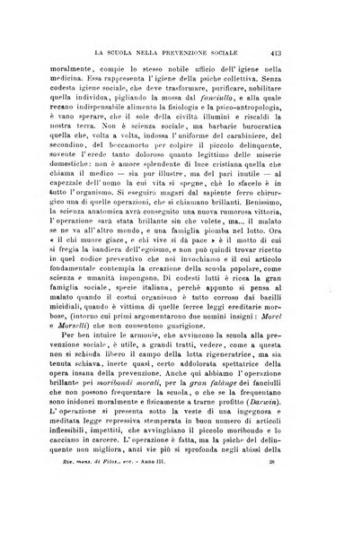 Rivista di filosofia e scienze affini periodico mensile