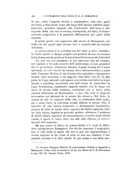 Rivista di filosofia e scienze affini periodico mensile