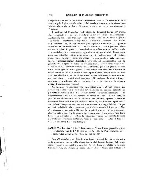 Rivista di filosofia e scienze affini periodico mensile