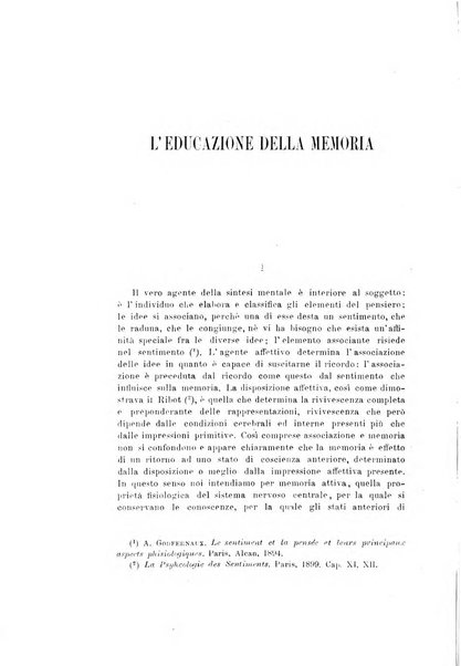 Rivista di filosofia, pedagogia e scienze affini periodico mensile