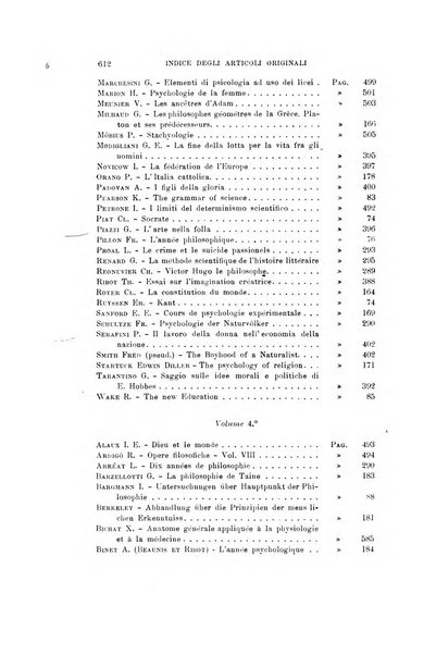 Rivista di filosofia, pedagogia e scienze affini periodico mensile