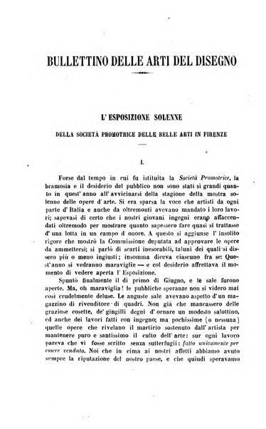 Rivista di Firenze e Bullettino delle arti del disegno pubblicazione mensile di scienze, di lettere e arti