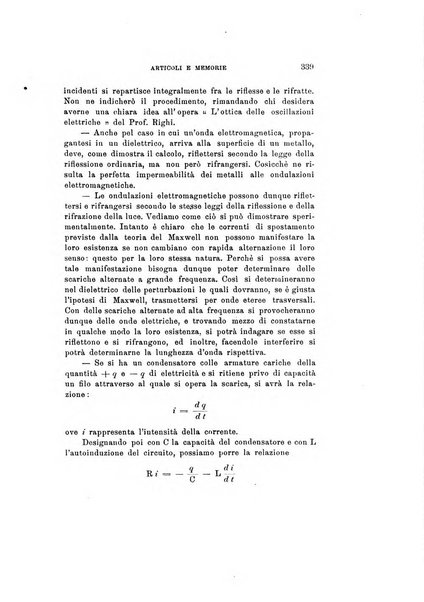 Rivista di fisica, matematica e scienze naturali