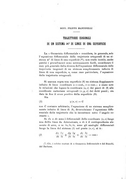 Rivista di fisica, matematica e scienze naturali