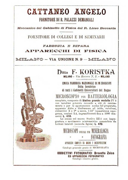 Rivista di fisica, matematica e scienze naturali