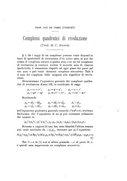 Rivista di fisica, matematica e scienze naturali