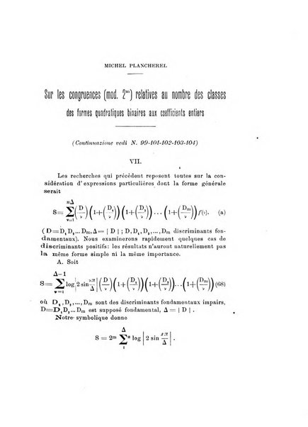 Rivista di fisica, matematica e scienze naturali