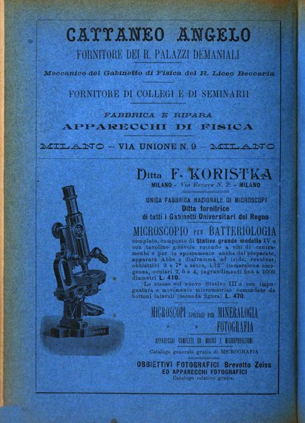 Rivista di fisica, matematica e scienze naturali