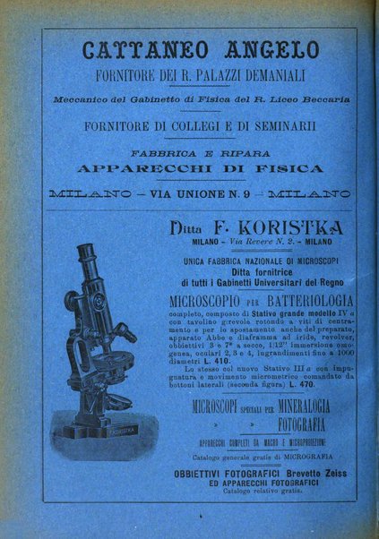 Rivista di fisica, matematica e scienze naturali