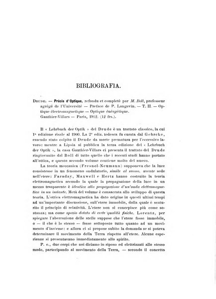 Rivista di fisica, matematica e scienze naturali