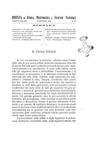 Rivista di fisica, matematica e scienze naturali