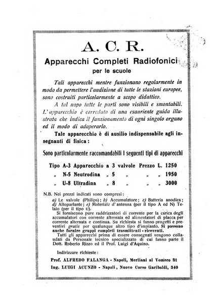 Rivista di fisica, matematica e scienze naturali