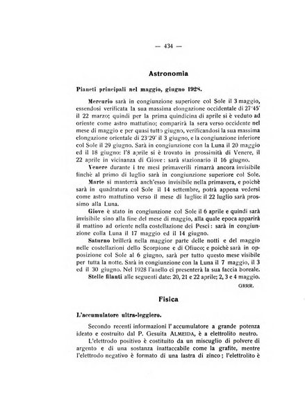 Rivista di fisica, matematica e scienze naturali