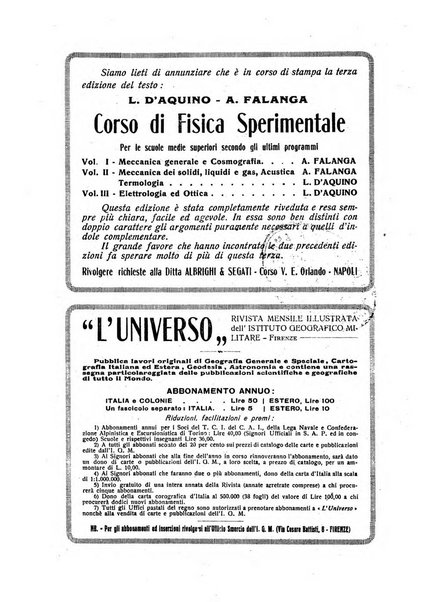 Rivista di fisica, matematica e scienze naturali