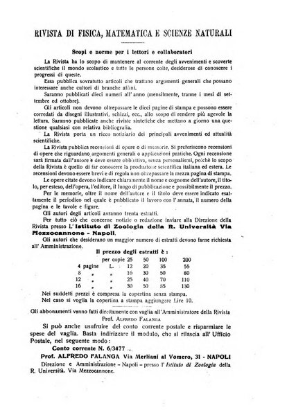 Rivista di fisica, matematica e scienze naturali