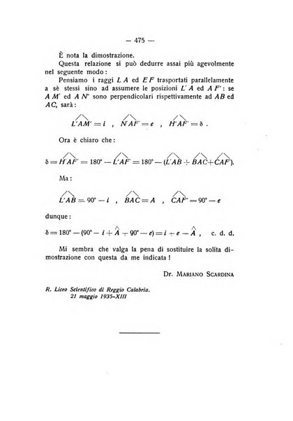 Rivista di fisica, matematica e scienze naturali