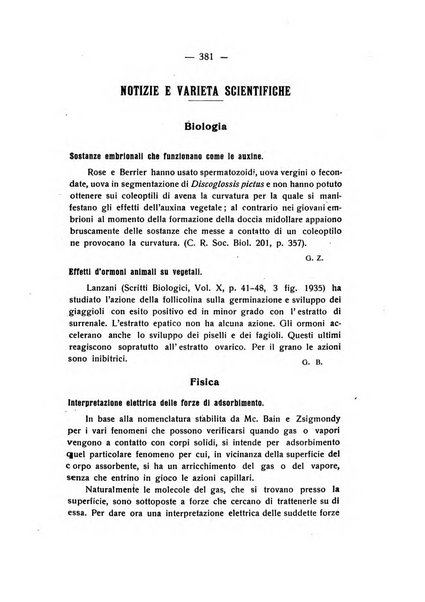 Rivista di fisica, matematica e scienze naturali