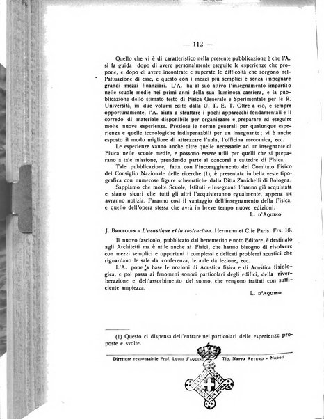 Rivista di fisica, matematica e scienze naturali