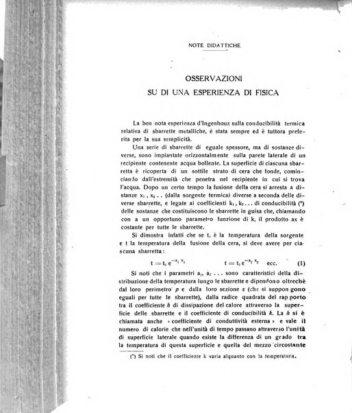 Rivista di fisica, matematica e scienze naturali