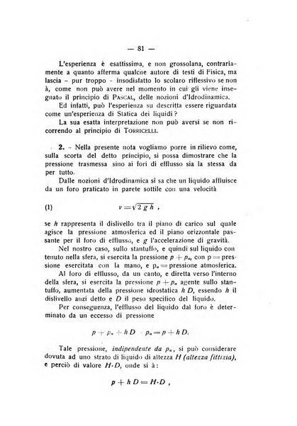 Rivista di fisica, matematica e scienze naturali