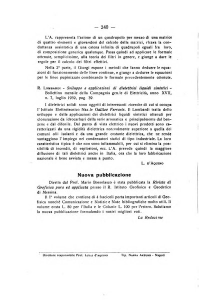 Rivista di fisica, matematica e scienze naturali