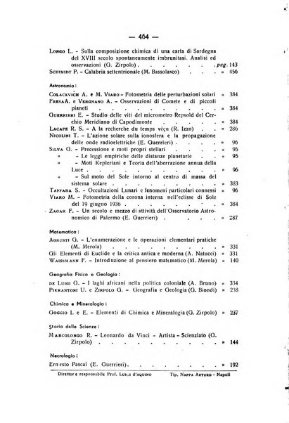 Rivista di fisica, matematica e scienze naturali