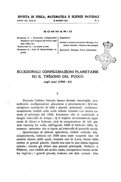 Rivista di fisica, matematica e scienze naturali