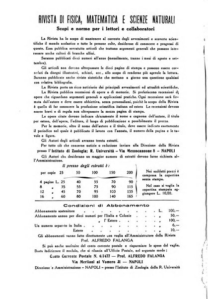 Rivista di fisica, matematica e scienze naturali