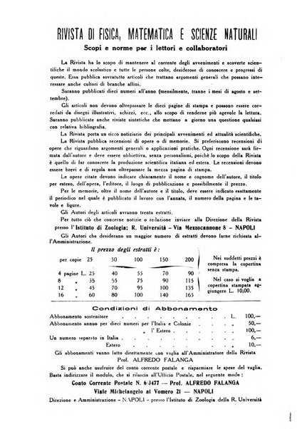 Rivista di fisica, matematica e scienze naturali