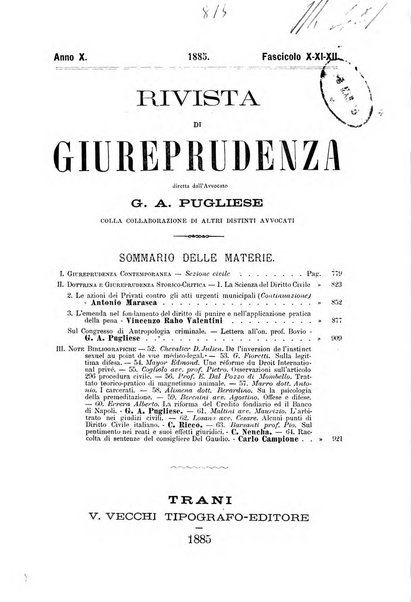 Rivista di giurisprudenza