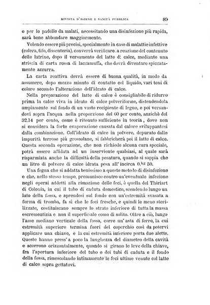 Rivista d'igiene e sanità pubblica con bollettino sanitario-amministrativo compilato sugli atti del Ministero dell'interno