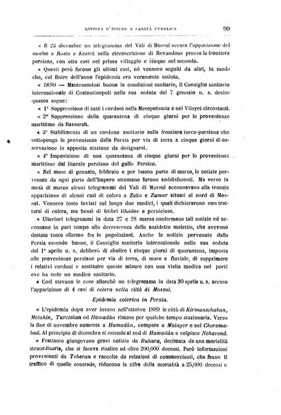 Rivista d'igiene e sanità pubblica con bollettino sanitario-amministrativo compilato sugli atti del Ministero dell'interno