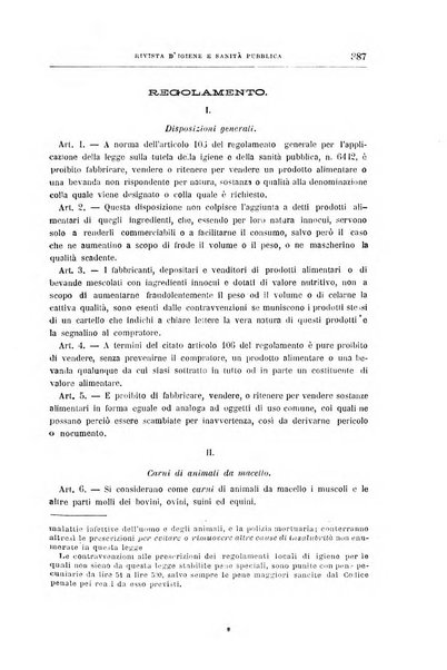 Rivista d'igiene e sanità pubblica con bollettino sanitario-amministrativo compilato sugli atti del Ministero dell'interno