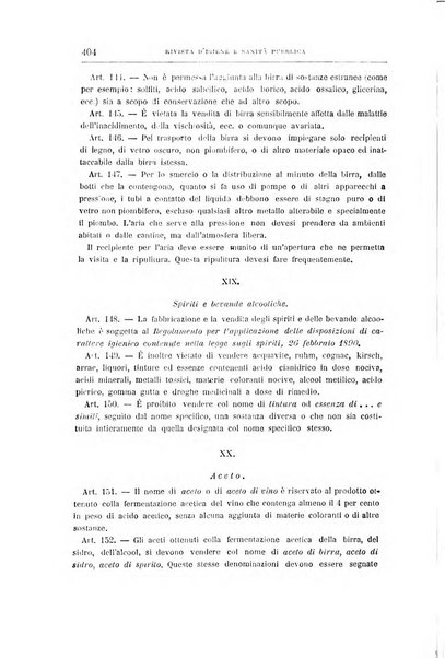 Rivista d'igiene e sanità pubblica con bollettino sanitario-amministrativo compilato sugli atti del Ministero dell'interno