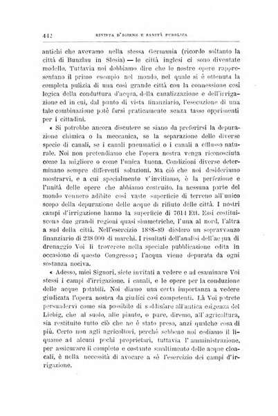 Rivista d'igiene e sanità pubblica con bollettino sanitario-amministrativo compilato sugli atti del Ministero dell'interno