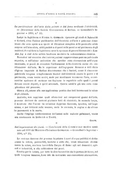 Rivista d'igiene e sanità pubblica con bollettino sanitario-amministrativo compilato sugli atti del Ministero dell'interno