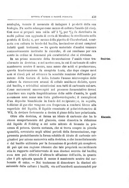 Rivista d'igiene e sanità pubblica con bollettino sanitario-amministrativo compilato sugli atti del Ministero dell'interno