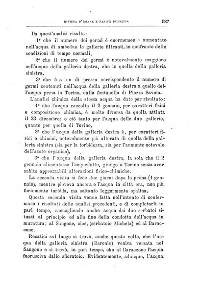 Rivista d'igiene e sanità pubblica con bollettino sanitario-amministrativo compilato sugli atti del Ministero dell'interno