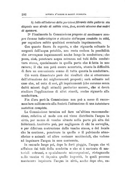 Rivista d'igiene e sanità pubblica con bollettino sanitario-amministrativo compilato sugli atti del Ministero dell'interno