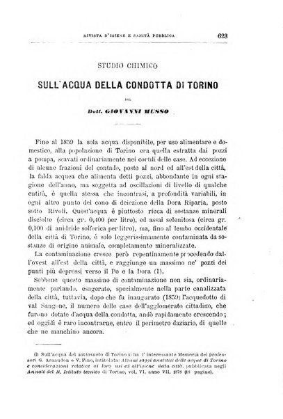 Rivista d'igiene e sanità pubblica con bollettino sanitario-amministrativo compilato sugli atti del Ministero dell'interno