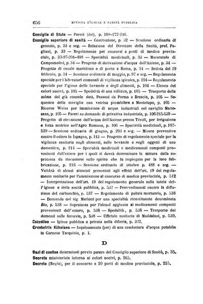 Rivista d'igiene e sanità pubblica con bollettino sanitario-amministrativo compilato sugli atti del Ministero dell'interno