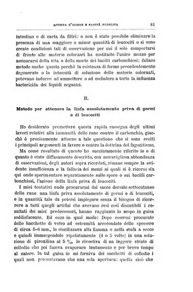 Rivista d'igiene e sanità pubblica con bollettino sanitario-amministrativo compilato sugli atti del Ministero dell'interno