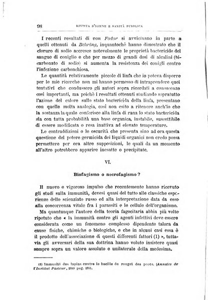 Rivista d'igiene e sanità pubblica con bollettino sanitario-amministrativo compilato sugli atti del Ministero dell'interno