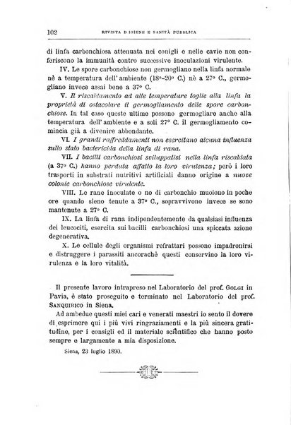 Rivista d'igiene e sanità pubblica con bollettino sanitario-amministrativo compilato sugli atti del Ministero dell'interno